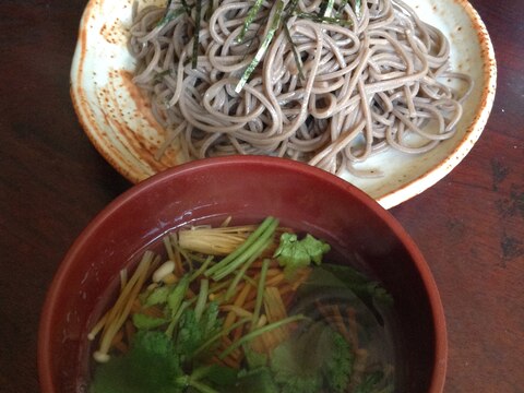 えのきと三つ葉の盛り蕎麦 レシピ 作り方 By とりあえず乾杯 楽天レシピ えのきと三つ葉の盛り蕎麦 レシピ 作り方 By とりあえず乾杯 楽天レシピ